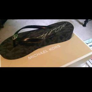 Flip Flop Wedges by Michael Kors